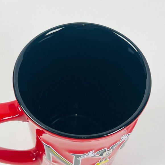 Disney NYC World of Disney Red Ceramic Coffee Mug Mickey Mouse Design - Picture 4 of 6